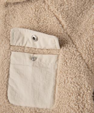 Sweat zippé à capuche réversible garçon vue2 - GEMO (ENFANT) - GEMO