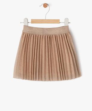 Jupe plissée pailletée bébé fille vue4 - GEMO(BEBE DEBT) - GEMO