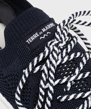 Tennis en toile tricotée femme - Terre de marins vue6 - TERRE DE MARINS - GEMO