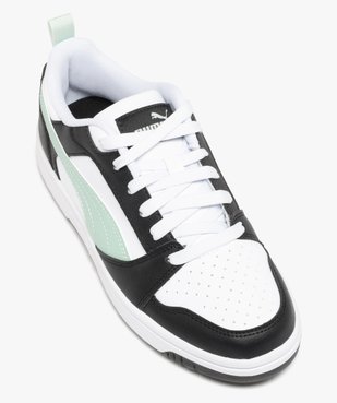 Baskets basses tricolores à lacets femme - Puma vue5 - PUMA - GEMO