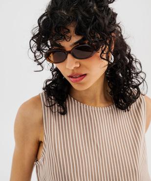 Blouse sans manches ample, courte et fluide femme vue2 - GEMO 4G FEMME - GEMO