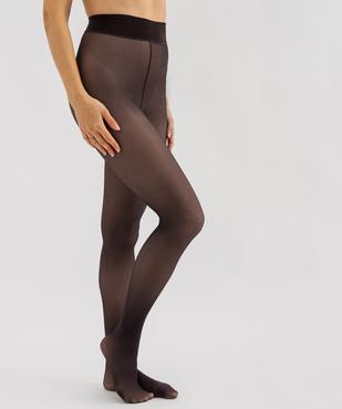 Collant chaud opaque effet transparent femme vue1 - GEMO(HOMWR FEM) - GEMO