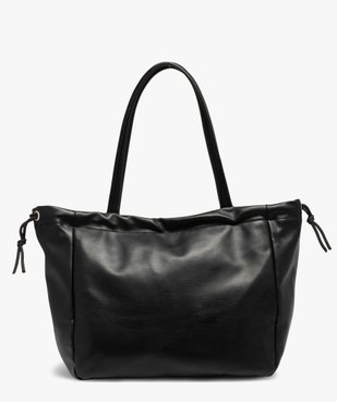 Sac femme forme cabas avec fermeture réglable vue1 - GEMO (ACCESS) - GEMO