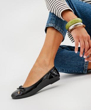 Ballerines vernies avec noeud femme - Valentina Baldano vue7 - VALENTINA BALDA - GEMO