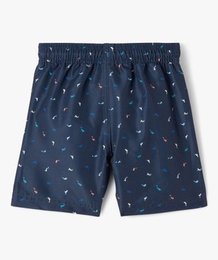 Short de bain à micro motifs dauphins garçon vue3 - GEMO 4G GARCON - GEMO