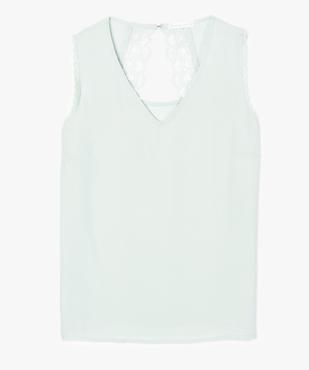 Chemise femme sans manches avec ouverture dans le dos vue4 - GEMO(FEMME PAP) - GEMO