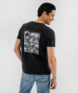 Tee-shirt manches courtes imprimé devant et dos homme - Dragon Ball Super vue3 - DRAGON BALL Z - GEMO