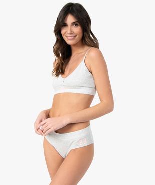 Shorty femme en maille côtelée – Camps United vue3 - CAMPS UNITED - GEMO