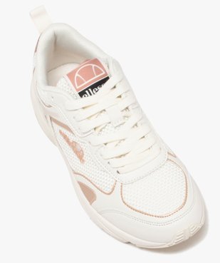 Baskets femme bicolores en mesh style running - Ellesse vue5 - ELLESSE - GEMO