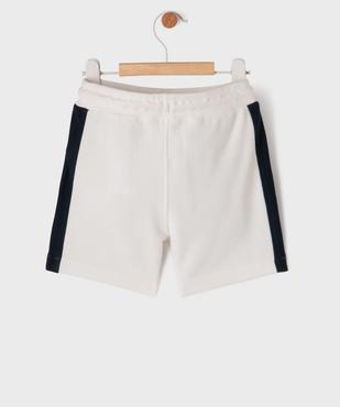 Short bicolore avec taille ajustable bébé garçon - LuluCastagnette vue3 - LULUCASTAGNETTE - GEMO