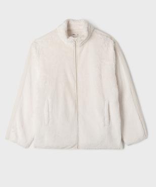 Sweat zippé polaire ado garçon vue1 - GEMO (JUNIOR) - GEMO