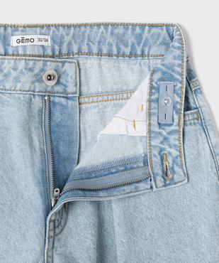 Jean Loose avec taille ajustable fille vue2 - GEMO (JUNIOR) - GEMO