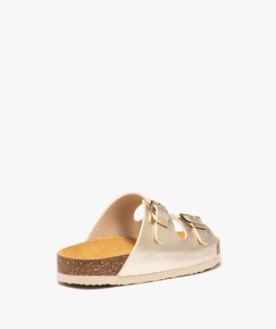 Mules fille unies à larges brides à boucle brillantes vue4 - LOVELY WINGS GEMO FOR GOOD - GEMO