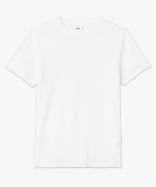 Tee-shirt à manches courtes effet rayé homme vue4 - GEMO (HOMME) - GEMO