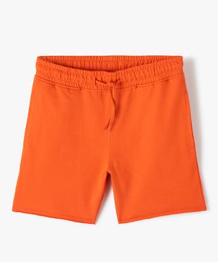 Bermuda garçon en maille à bord franc vue1 - GEMO (JUNIOR) - GEMO