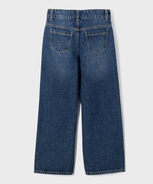 Jean Straight taille ajustable fille vue3 - GEMO 4G FILLE - GEMO