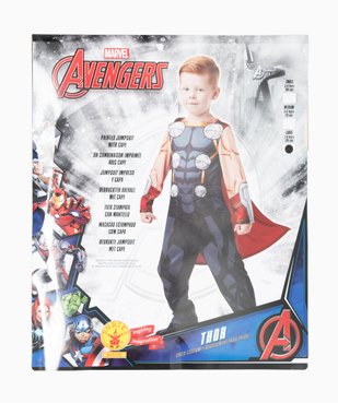Déguisement enfant Thor - Marvel (2 pièces : costume + cape) vue4 - MARVEL - GEMO