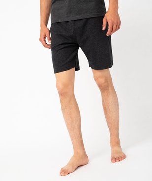 Short de pyjama en jersey à taille élastique homme vue2 - GEMO(HOMWR HOM) - GEMO