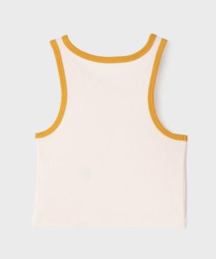 Débardeur en maille côtelée fille vue4 - GEMO (ENFANT) - GEMO