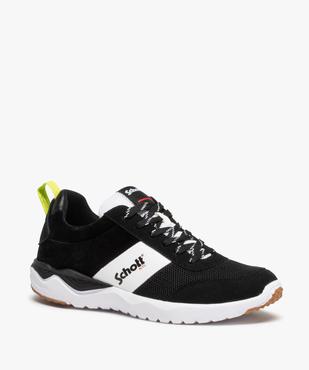 Baskets homme jogger extra légères - Schott vue2 - SCHOTT - GEMO