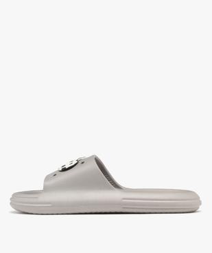 Mules de plage moulées avec bride perforée motifs foot garçon vue3 - GEMO (PLAGE) - GEMO