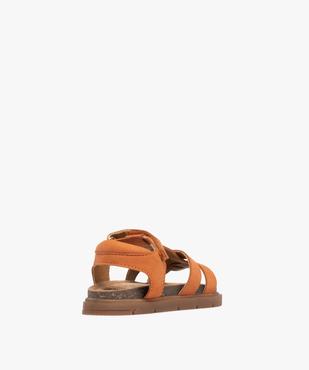 Sandales en cuir multibrides à scratch bébé garçon - Na! vue4 - NA! GEMO FOR GOOD - GEMO