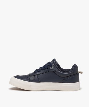 Baskets garçon unies à lacets – Alma Planète vue3 - ALMA PLANETE - GEMO
