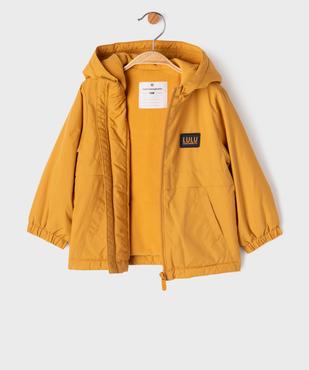 Blouson imperméable à capuche doublé polaire bébé garçon - LuluCastagnette vue2 - LULU CASTAGNETTE GEMO FOR GOOD - GEMO
