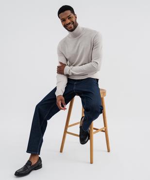 Jean en coton coupe loose homme vue4 - GEMO 4G HOMME - GEMO