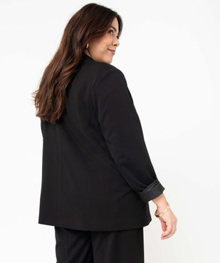 Veste de costume femme grande taille vue3 - GEMO (G TAILLE) - GEMO