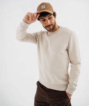 Sweat avec intérieur molletonné homme vue2 - GEMO 4G HOMME - GEMO