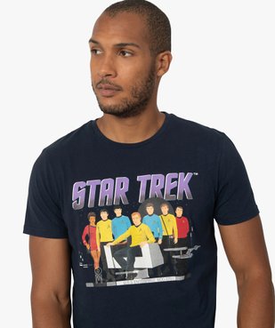 Tee-shirt homme avec motif Star Trek vue2 - STAR TREK - GEMO