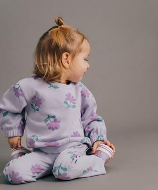 Ensemble 2 pièces sweat et legging bébé fille vue5 - GEMO 4G BEBE - GEMO