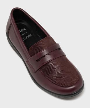 Mocassin confort avec dessus irisé femme vue5 - G'FLEX - GEMO