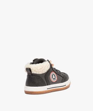 Baskets bébé garçon mid-cut à col sherpa - LuluCastagnette vue4 - LULU CASTAGNETT - GEMO