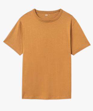 Tee-shirt à manches courtes uni homme vue4 - GEMO 4G HOMME - GEMO