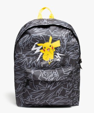 Sac à dos garçon imprimé Pikachu - Pokémon vue1 - POKEMON - GEMO