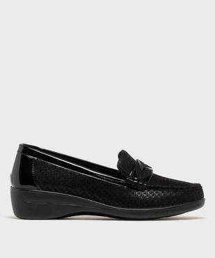 Mocassins confort légers et souples à talon compensé femme vue1 - G'FLEX GEMO FOR GOOD - GEMO