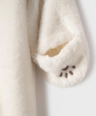 Combinaison pilote surpyjama en maille peluche bébé  vue8 - GEMO(BB COUCHE) - GEMO