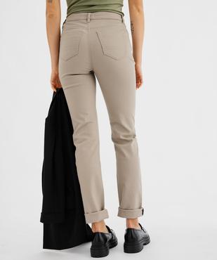 Jean Regular taille haute femme - Longueur L26 vue4 - GEMO(FEMME PAP) - GEMO