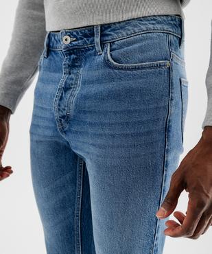 Jean Straight délavé homme vue4 - GEMO 4G HOMME - GEMO