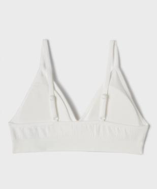 Brassière à fines bretelles avec mousses amovibles fille vue3 - GEMO 4G FILLE - GEMO
