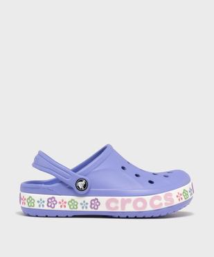 Sabots souples Baya Band Flowers fille - Crocs vue1 - CROCS - GEMO