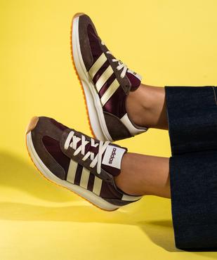 Baskets basses en cuir Run 70s 2.0 femme - Adidas vue7 - ADIDAS - GEMO