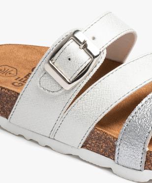 Mules fille à brides pailletées et irisées vue6 - GEMO (ENFANT) - GEMO