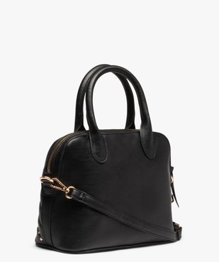 Sac femme avec devant matelassé et clous métalliques vue2 - GEMO (ACCESS) - GEMO