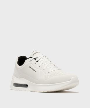 Baskets à lacets Solitair sur semelle à bulle homme - Skechers vue2 - SKECHERS - GEMO