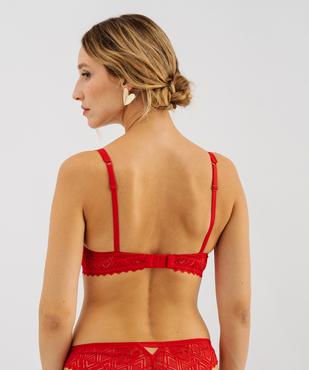 Soutien-gorge bustier push-up femme vue2 - GEMO(HOMWR FEM) - GEMO