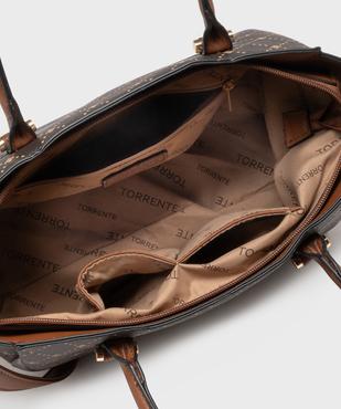 Sac à main femme avec bandoulière amovible - Torrente vue3 - TORRENTE - GEMO
