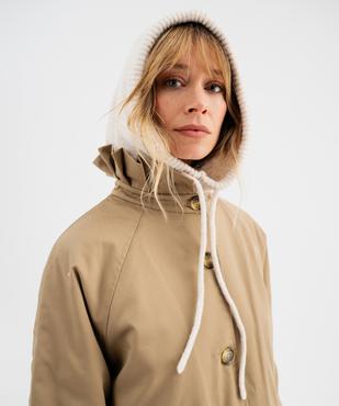Bonnet capuche en maille femme vue2 - GEMO (ACCESS) - GEMO